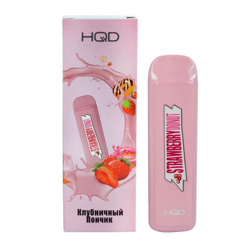 HQD Mega Strawberry Donut (HQD Мега Клубничный Пончик)
